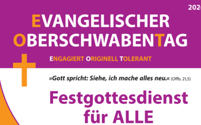 Evangelischer Oberschwabentag am 14.5. ab 10 Uhr in der Dobemühle